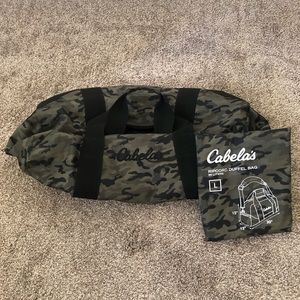 Cabela’s Ripcord Duffel Bag Large Camo